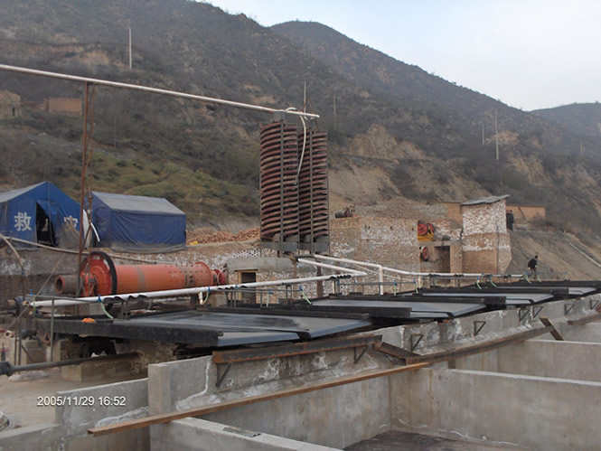 赤鐵礦選礦現場照片